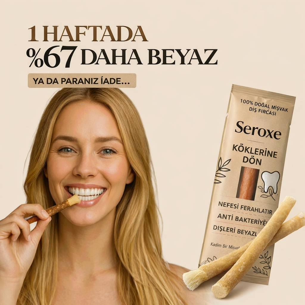 Doğal Diş Beyazlatma & Ağız Bakım Stick