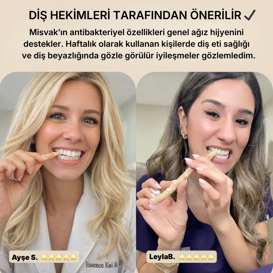 Doğal Diş Beyazlatma & Ağız Bakım Stick