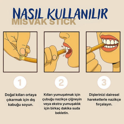 Doğal Diş Beyazlatma & Ağız Bakım Stick